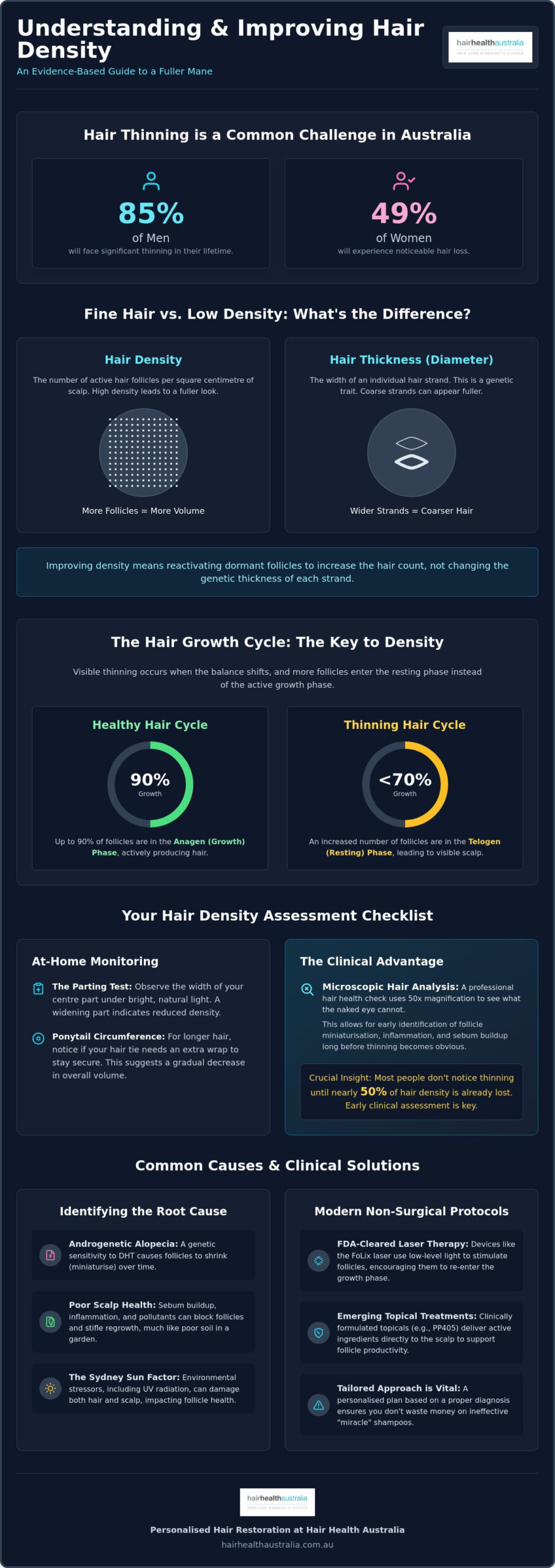 How to Improve Hair Density: The 2026 Clinical Checklist for Thicker Hair
