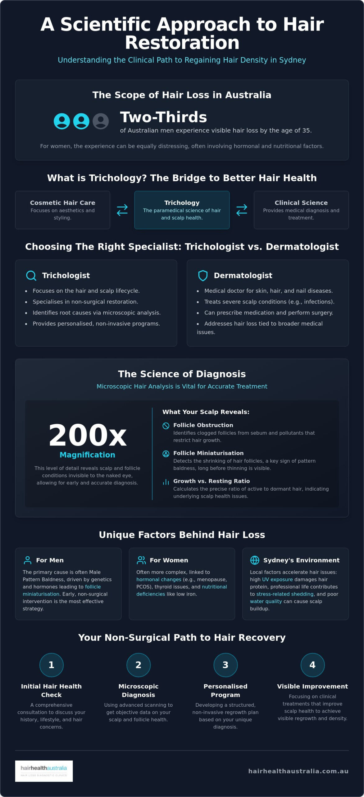 Hair regrowth specialist Sydney