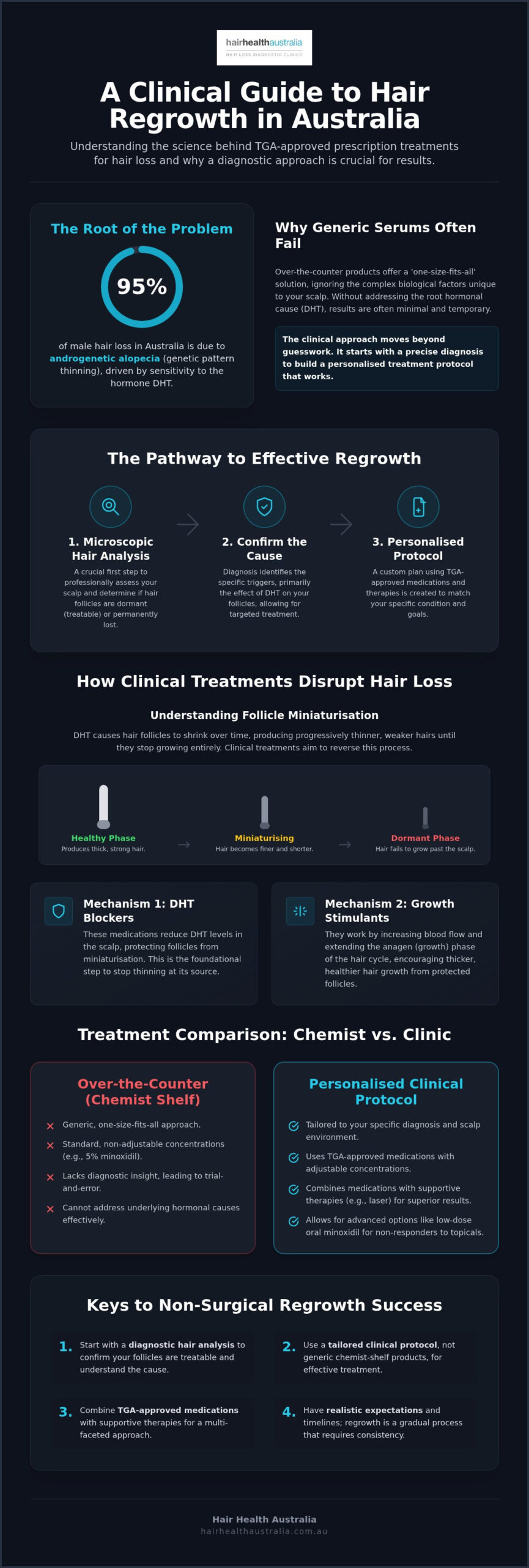 Prescription Hair Loss Medication Australia: The 2026 Clinical Guide