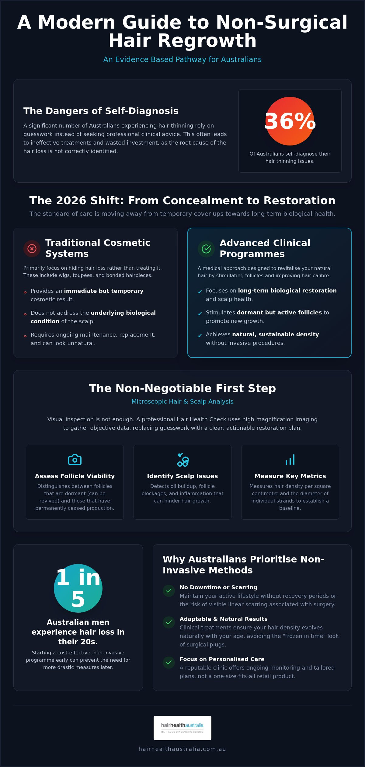 Non-Surgical Hair Replacement Australia: The 2026 Clinical Buying Guide