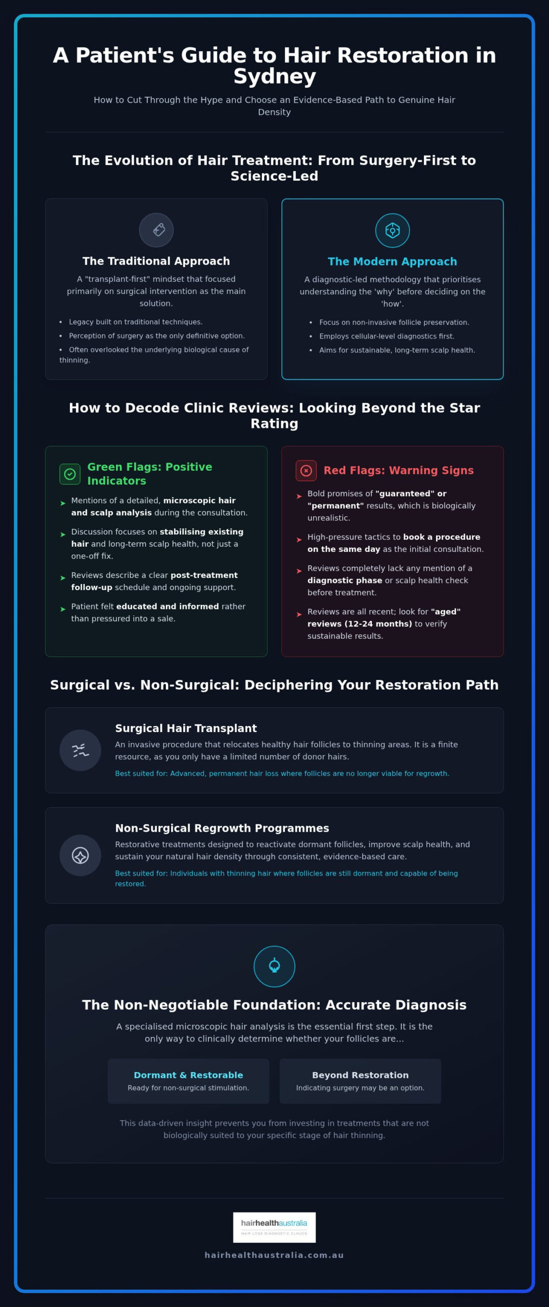 National Hair Institute Reviews Sydney: A Guide to Choosing Your Hair Loss Clinic